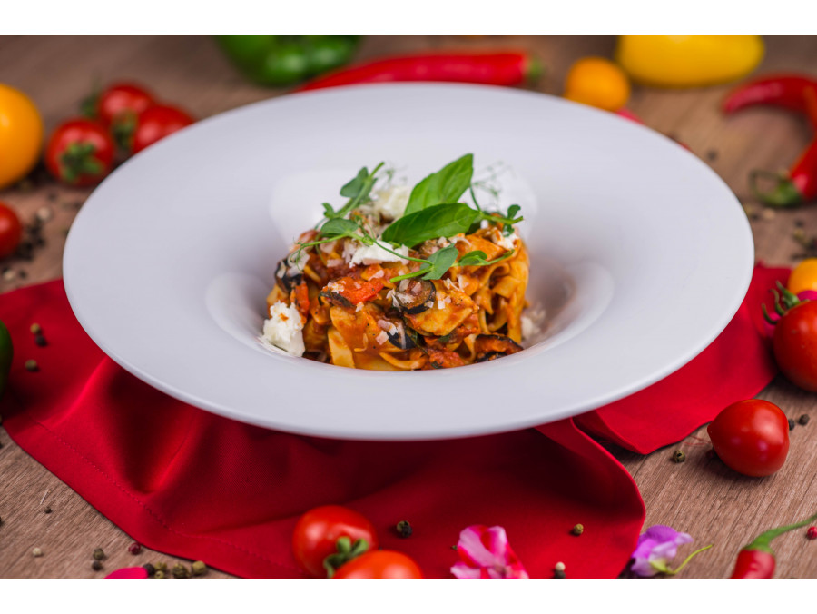 Паста з курячим філе та сиром фета 350г